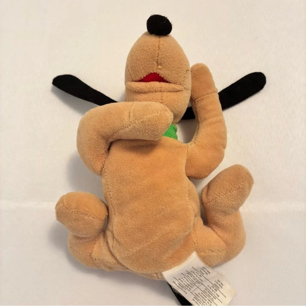 Disney Store Vintage 90's Pluto Bean Bag Plush Toy